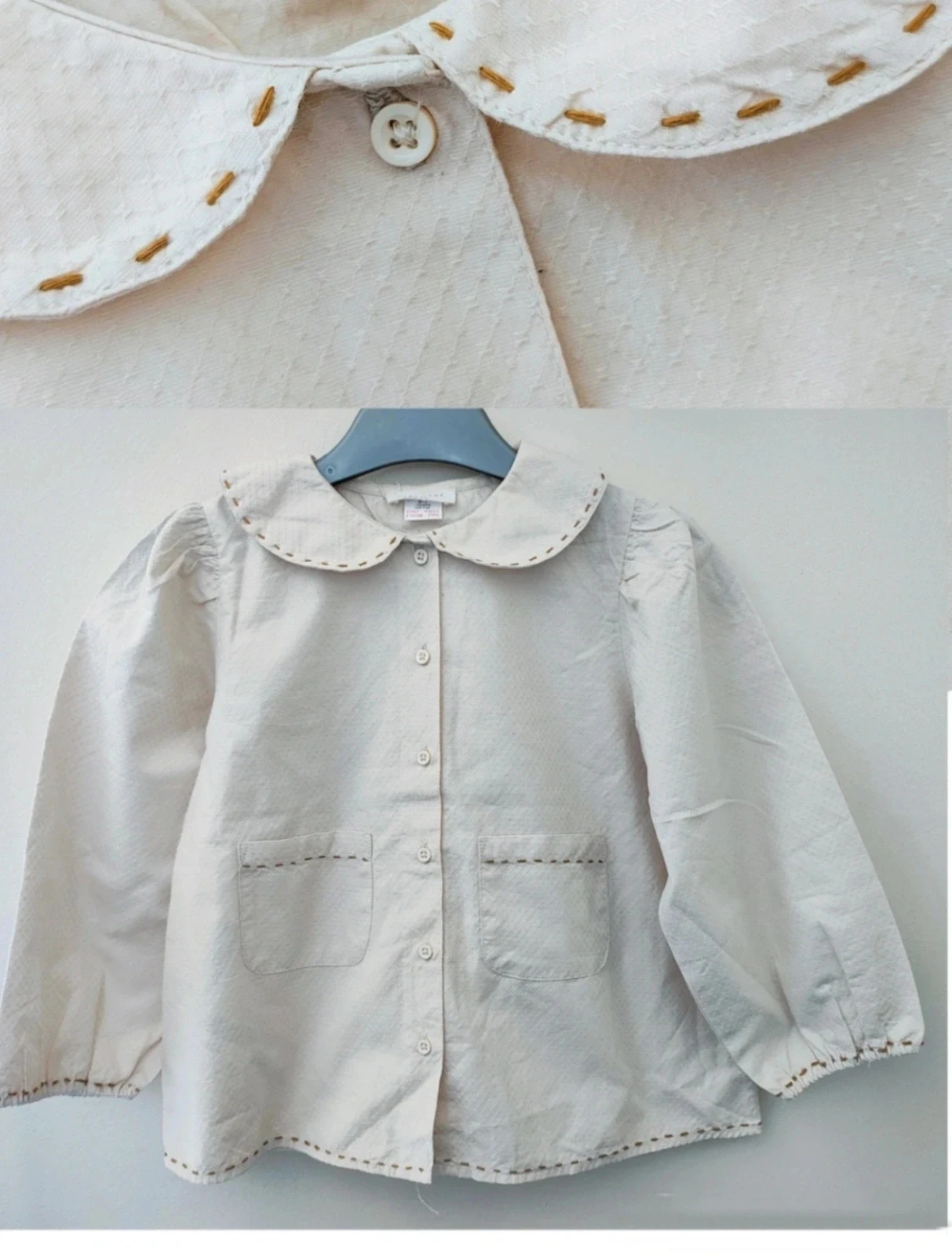6 7 ans blouse chemise Zara 122xm neuve étiquette
